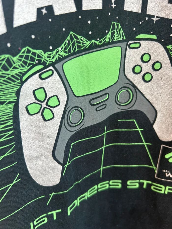 Tee shirt H&M , gamer ,bon état 4-6 ans - photo numéro 4