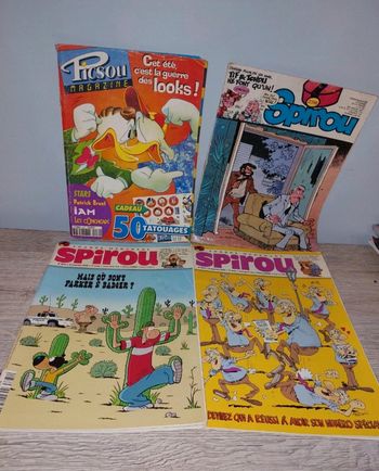 Bande dessinée magazines Spirou