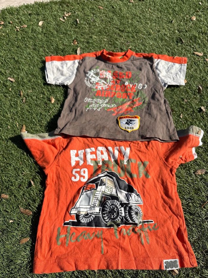 Lot de 2 tee shirt Palomino en 3 ans