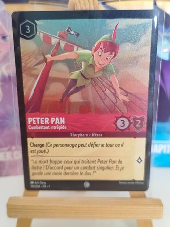 Peter pan foil 119/204 commune lorcana