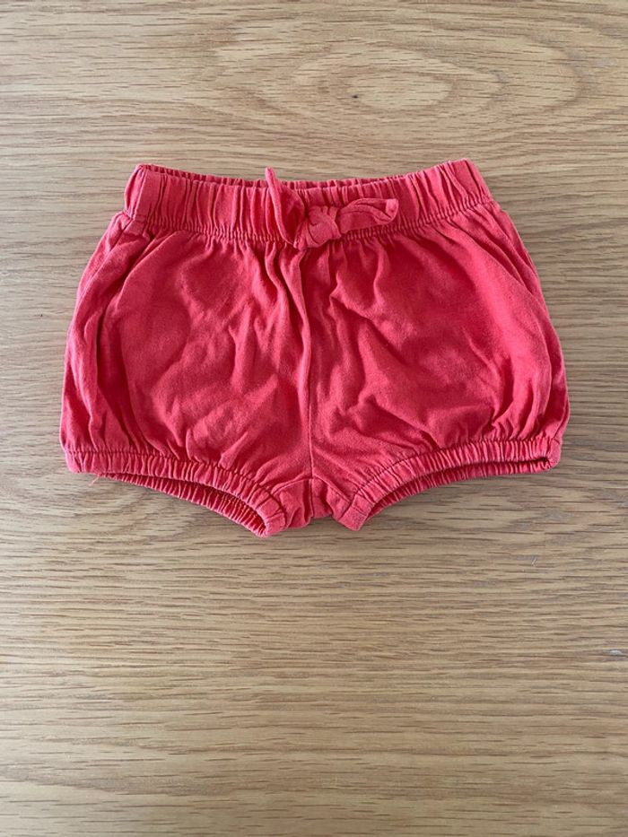 Short rouge orange