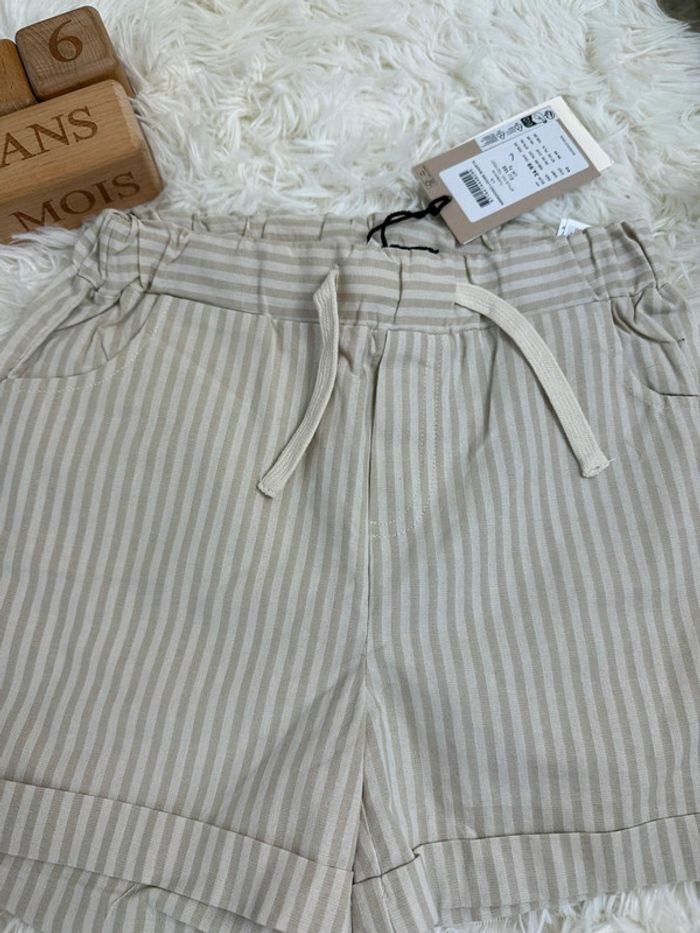 Short beige Lil Atelier taille 6-7 ans - photo numéro 2