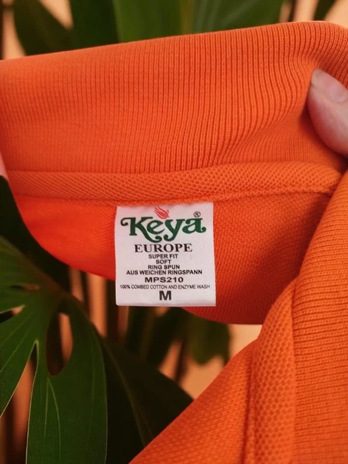 Polo orange Keya - photo numéro 2