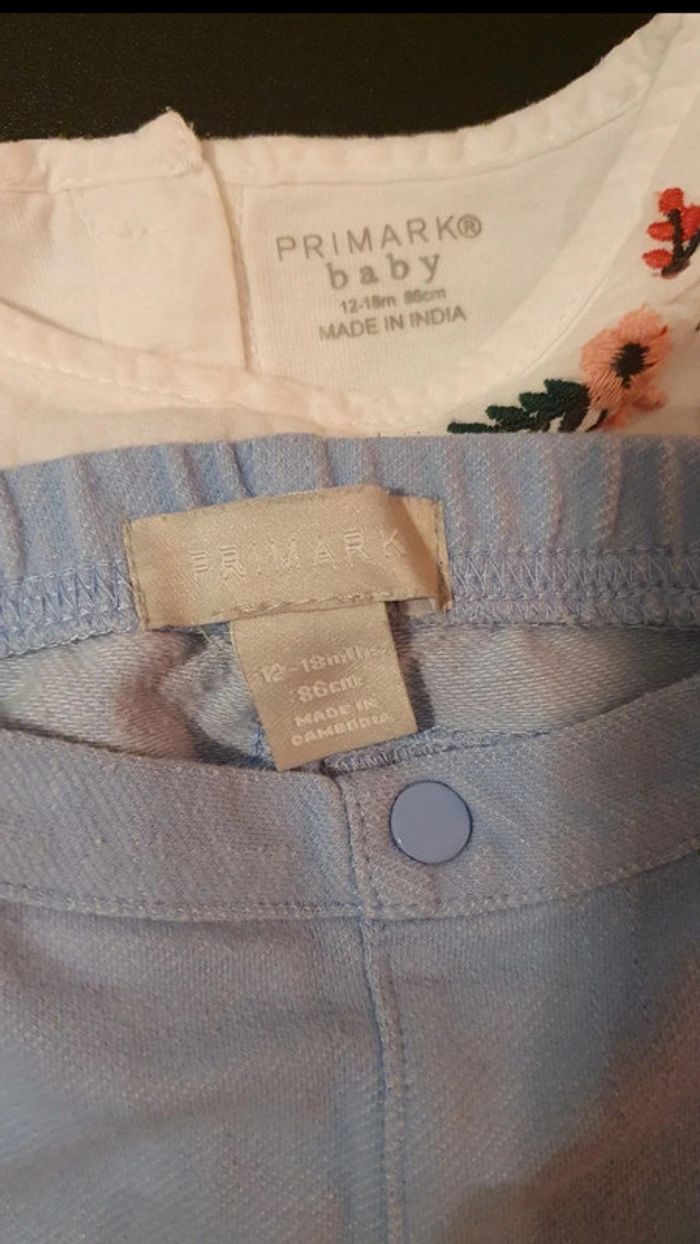 Ensemble blouse et legging 12-18 mois - photo numéro 4