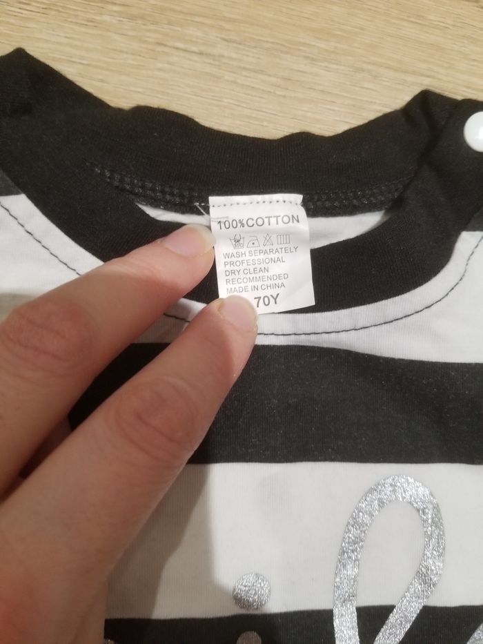 Pyjama sans pied 9 mois - photo numéro 2