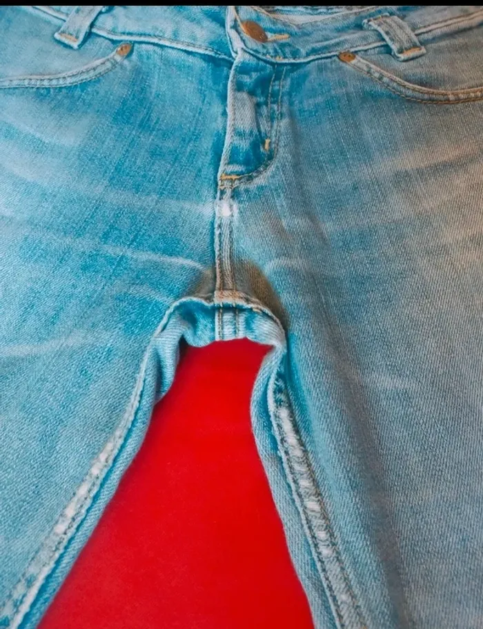 Jean usé vintage taille 36 lee cooper - photo numéro 6