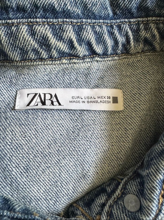 💙 Sublime combi-short Zara en jean 💙 - photo numéro 2