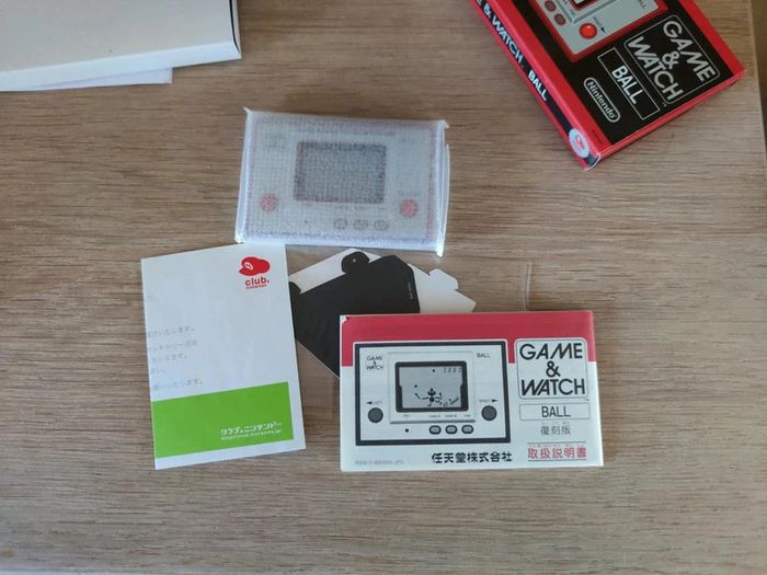Game and watch neuf club nintendo - photo numéro 2