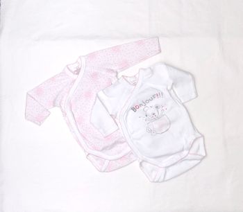 Lot de 2 bodies Absorba 1 mois