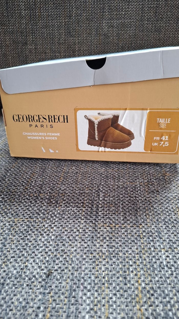 Bottines fourrées Georges Rech - photo numéro 5