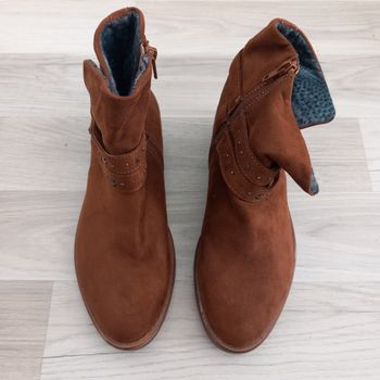 Bottines marron Tex taille 38