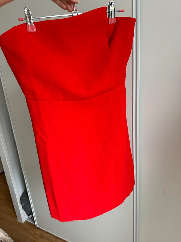 Robe bustier rouge - photo numéro 5