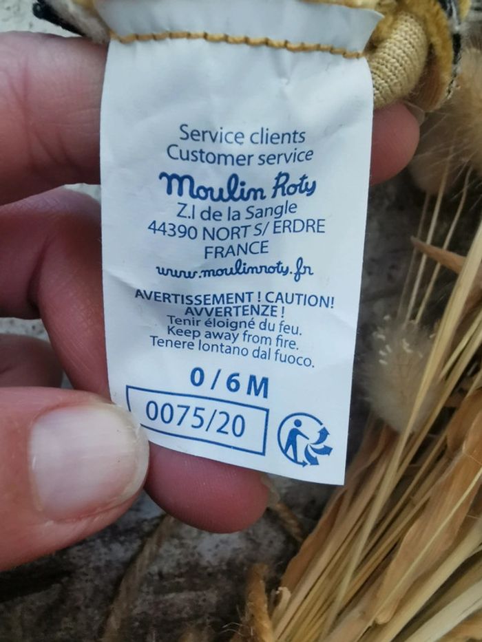 🌸Chausson bébé 0/6mois Moulin Roty - photo numéro 7