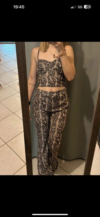 Ensemble léopard XS/S