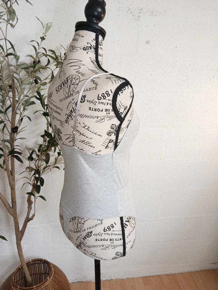 Body gris échancré ASOS – Taille S – Bon état - photo numéro 5