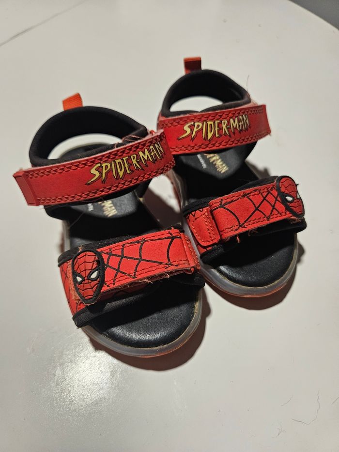 Sandales spider man