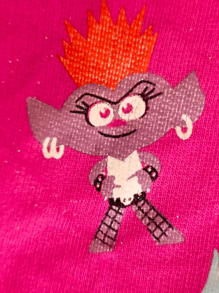 Sweat Trolls fille en 6 ans - Trolls World Tour de DreamWorks - photo numéro 7