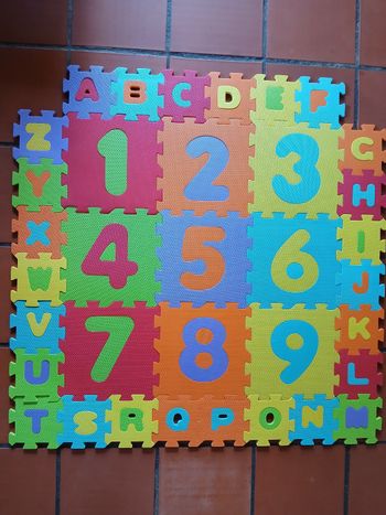 Tapis puzzle mousse