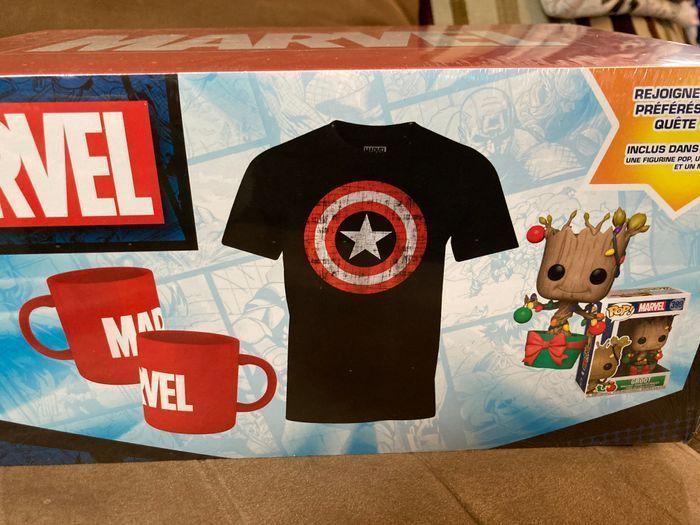 Box Marvel édition limitée pop groot incluse - photo numéro 2