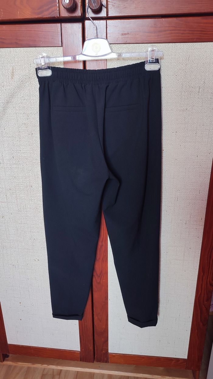 Pantalon cigarette noir taille 36 - photo numéro 7