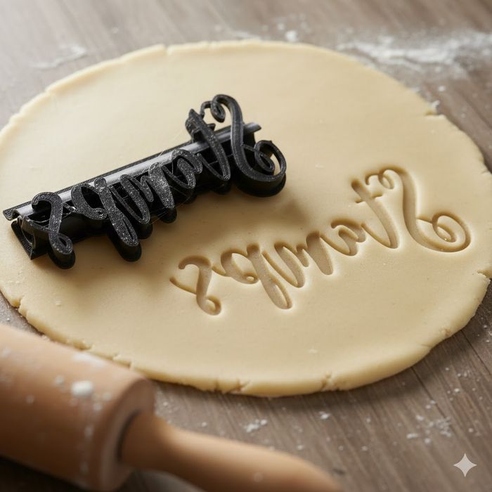 Emporte-pièce personnalisé pour biscuits et pâtisseries artisanales