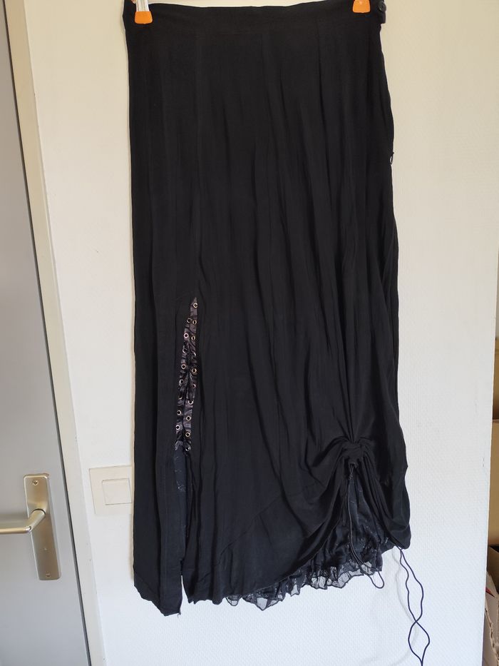 Longue jupe noire taille 1 Etna lea greb s and g paris halloween - photo numéro 5