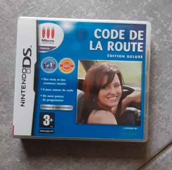 Jeu Nintendo DS code de la route
