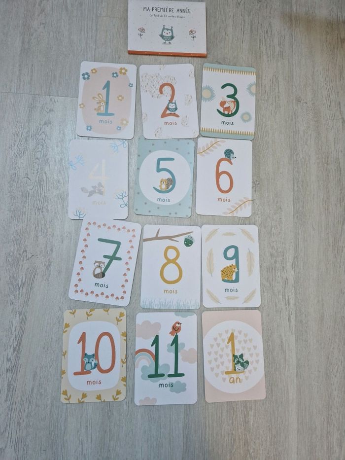 Cartes étapes neuves