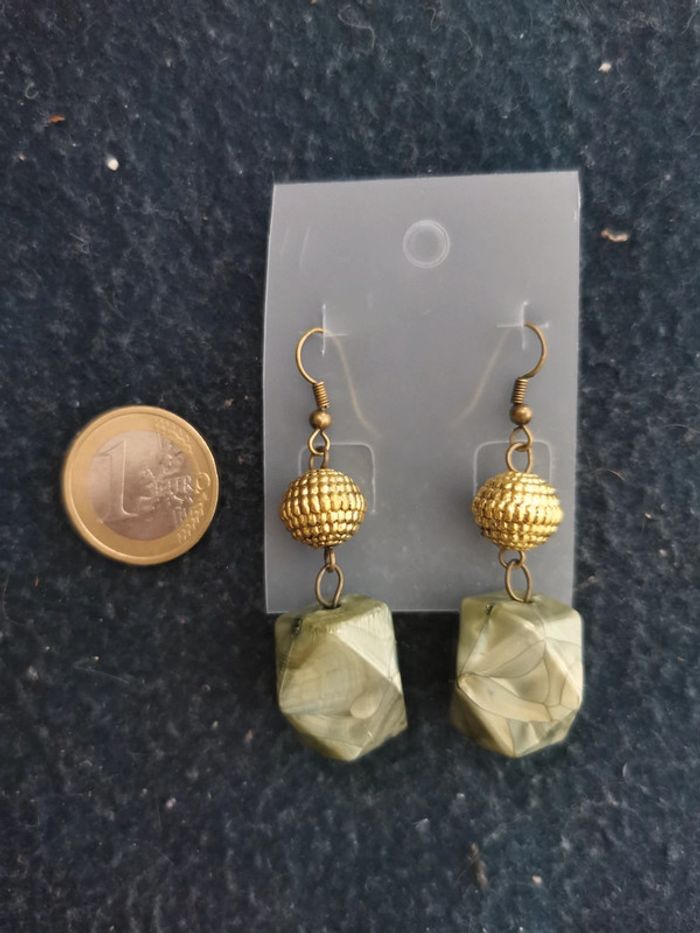 Boucles d'oreilles fantaisie - photo numéro 2