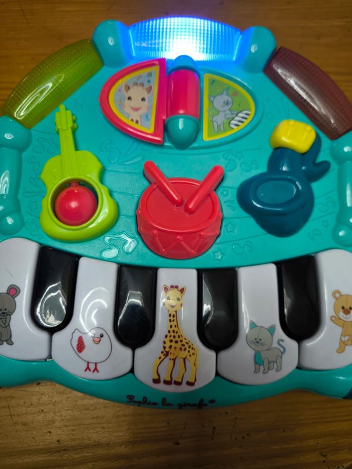 Piano folie Sophie la girafe - photo numéro 2