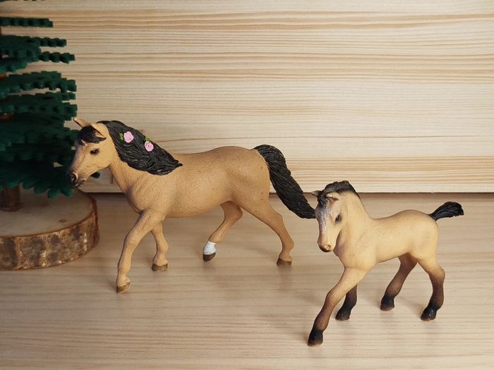 Schleich Jument pouliche Figurine Animal équidé - photo numéro 2