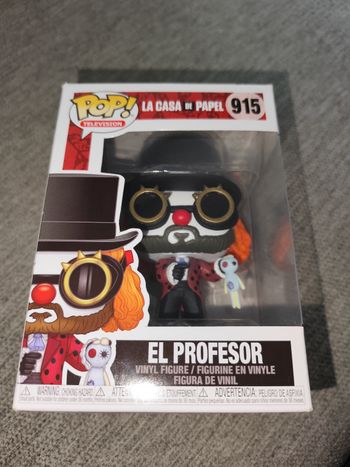 Pop la casa de papel El profesor
