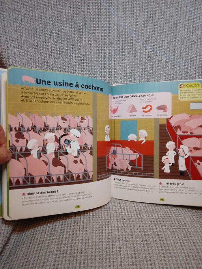 Dokéo à la ferme - Mes petites encyclopédies / Ed. Nathan - photo numéro 7