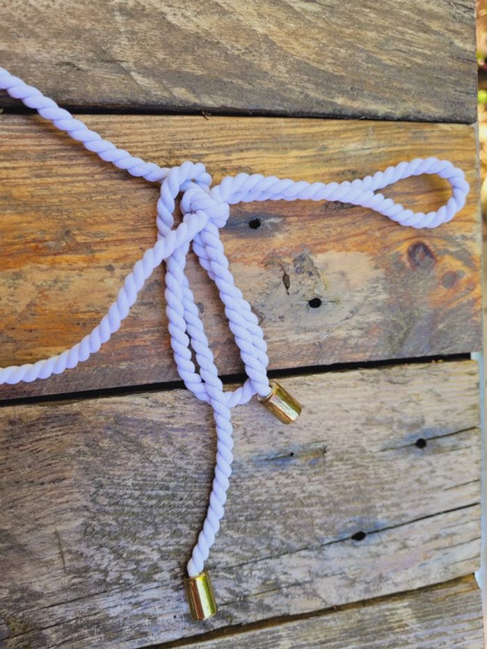 Superbe maillot de bain 👙 2 pièces La Halle,marin, bleu marine rayé blanc, bustier, 40/42 - photo numéro 6