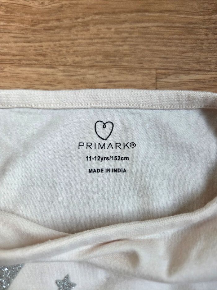 🌙 T-shirt manches longues Primark 'Dance to the Moon' - Rose pâle - photo numéro 5
