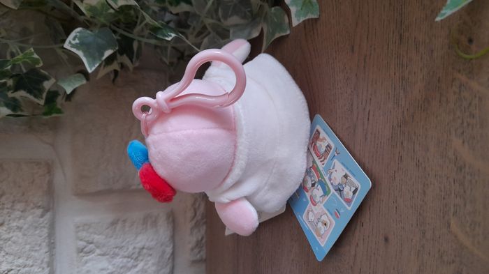 Peluche porte-clés Miniso neuve Mini Family Pingouin Série France - photo numéro 2