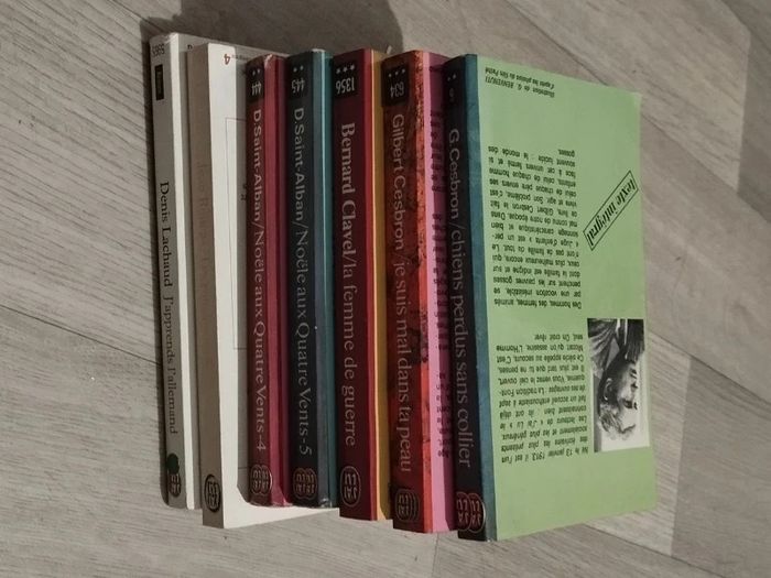 Lot de 7 romans en très bons états L082  7580057331 - photo numéro 4