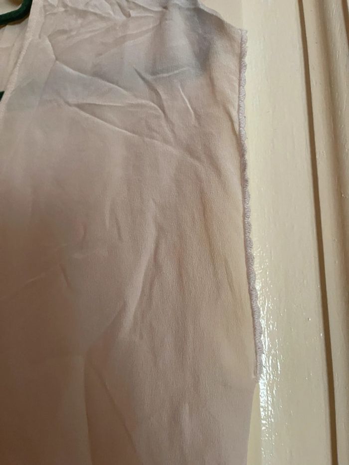 Blouse en 100% soie écru - photo numéro 6