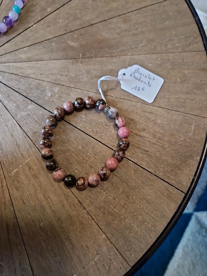 Bracelet Rhodonite neuf