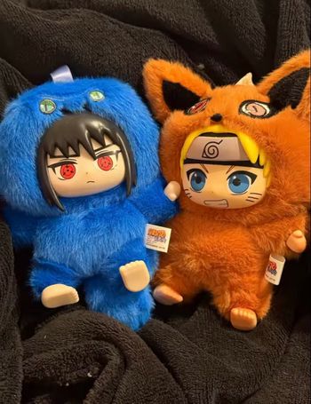 Lot de 2 Labubu Naruto Neuf