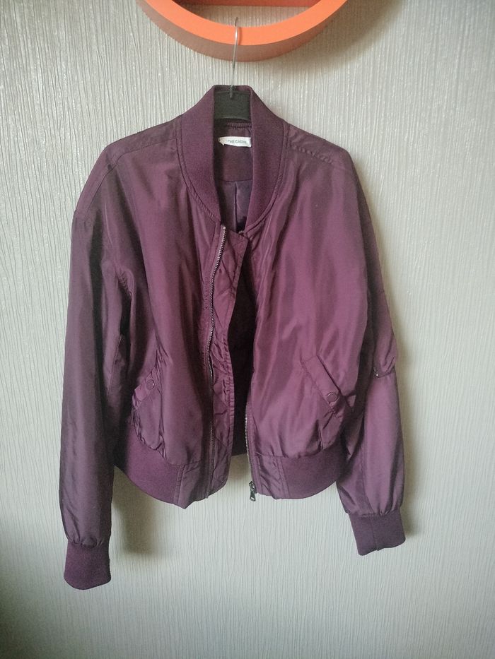 Bombers bordeaux taille 34