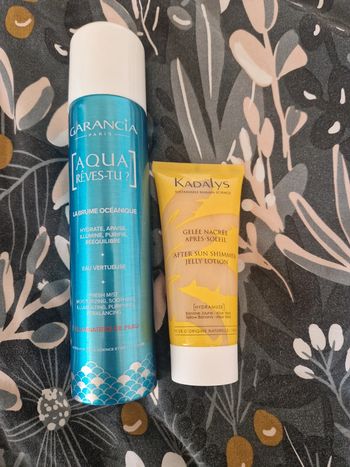 Lots 2 produits de beauté