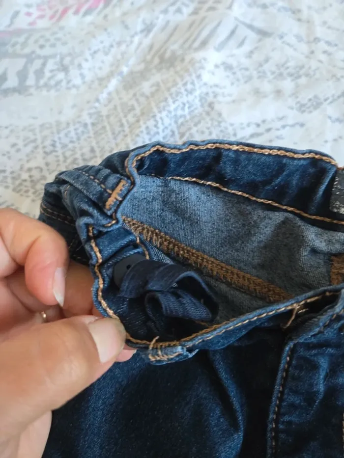 Jeans skinny fille taille 7ans - photo numéro 4