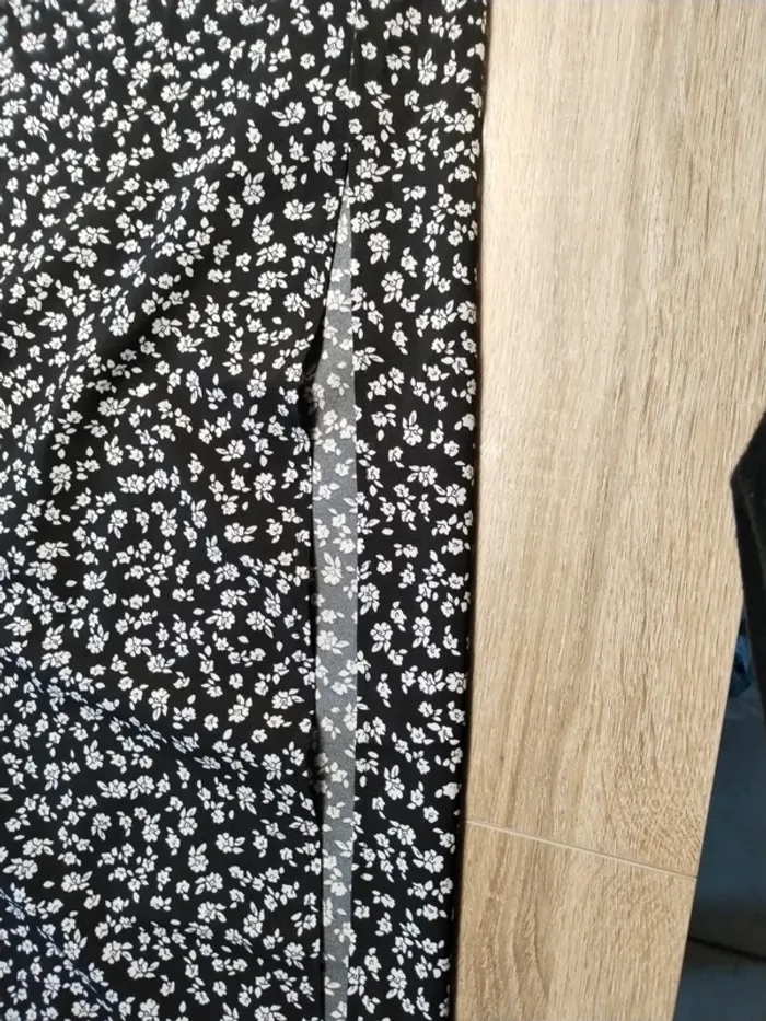 Jupe longue fendue été taille élastique - photo numéro 5