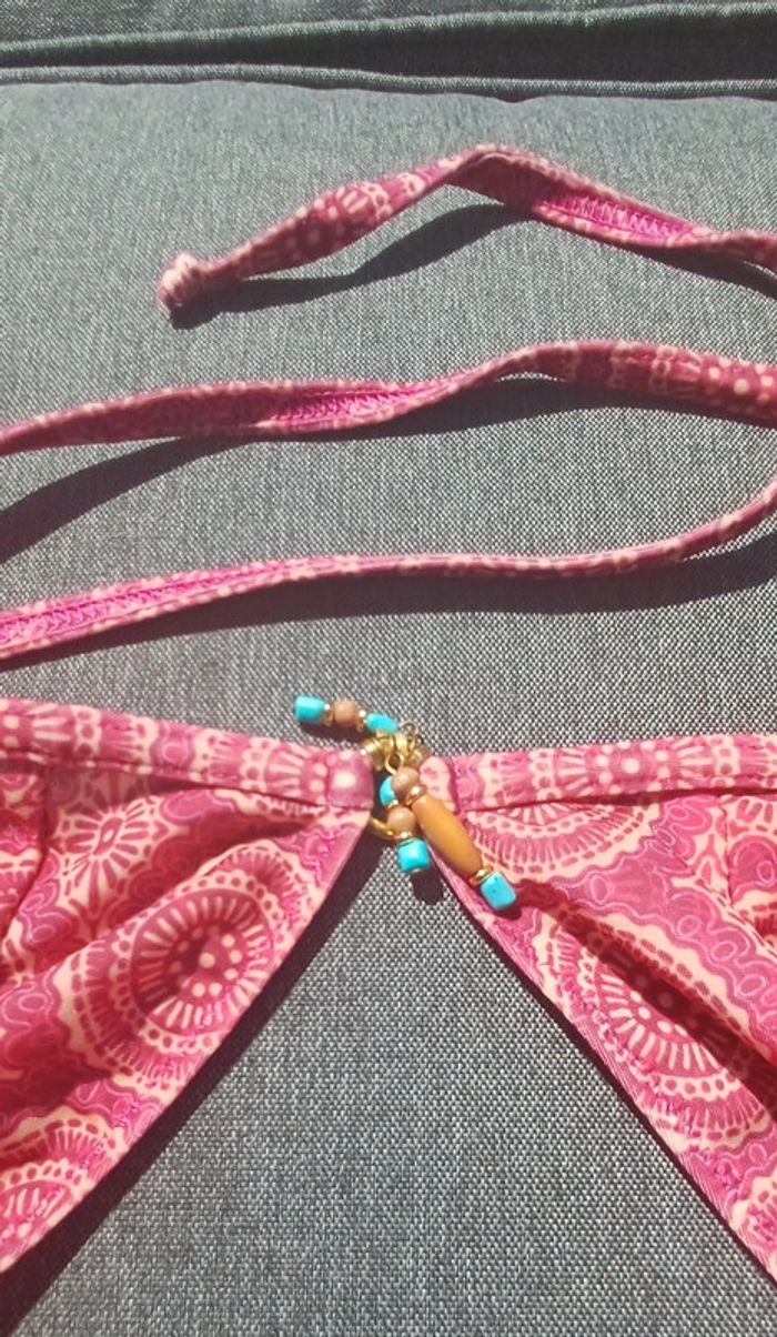 Haut de bikini triangle. Tex taille 38 - photo numéro 2