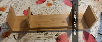 2 étagères murales