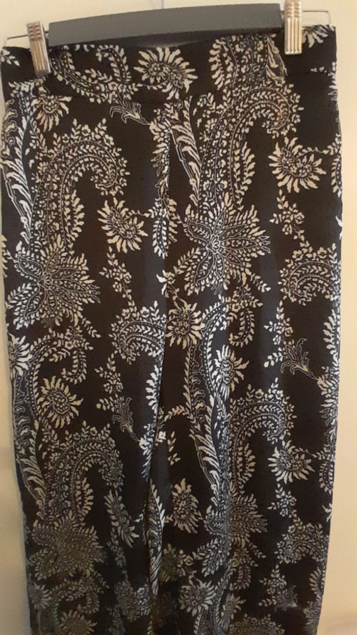 Pantalon été, large, style Bohème, taille 38 - photo numéro 3