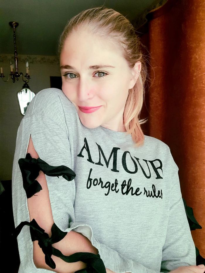 Robe primark grise nœuds 36 - photo numéro 2