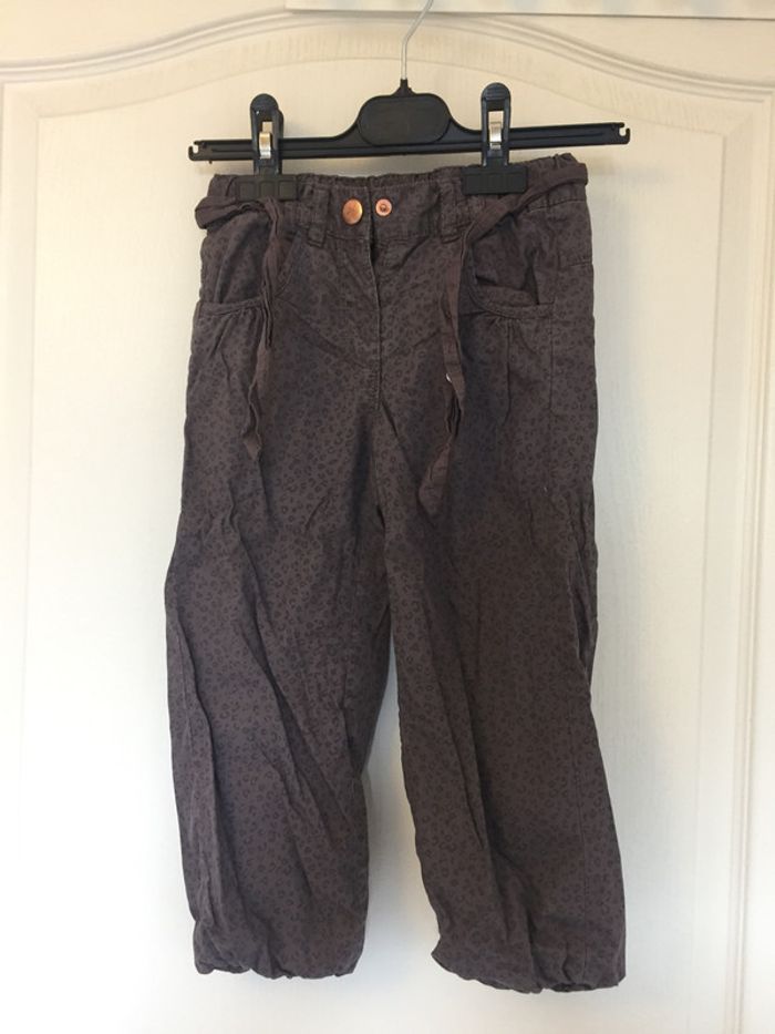 Pantalon doublé léopard