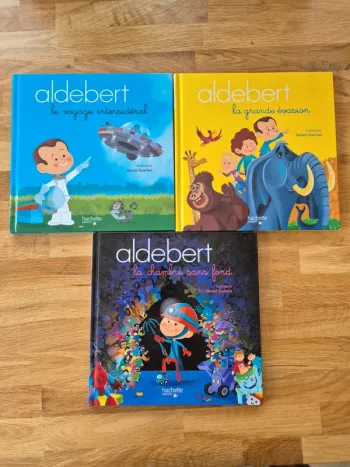 Lot de 3 livres CD Aldebert